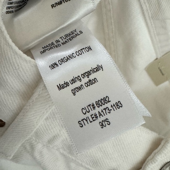 AGOLDE 90s Crop Straight-Leg Jeans size 30 - Picture 13 of 14